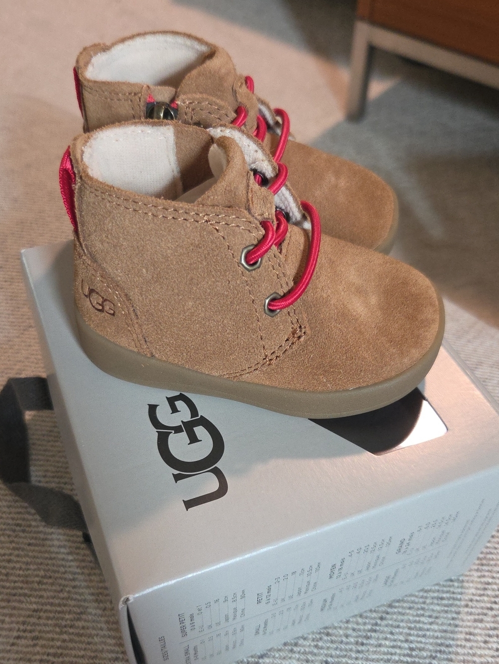 UGG Toddler Suede Ankle Boots